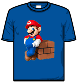 Nintendo Tshirt - Mario Block