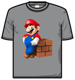 Nintendo Tshirt - Mario Block