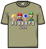 Nintendo Tshirt - Players