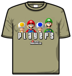 Nintendo Tshirt - Players