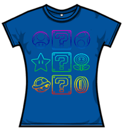 Nintendo Tshirt - Power Ups