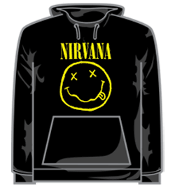 Nirvana Hoodie - Smiley Hd
