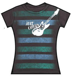 Nirvana Tshirt - Guitar Grey Sk