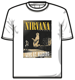Nirvana Tshirt - Live At Reading