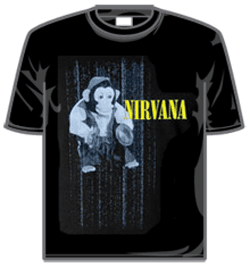 Nirvana Tshirt - Monkey