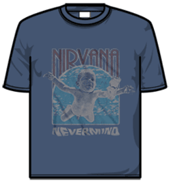 Nirvana Tshirt - Nevermind Frame