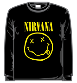Nirvana Tshirt - Smiley
