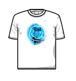 Nirvana Tshirt - Smiley Pic