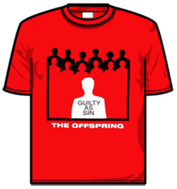 The Offspring Tshirt - Guilty