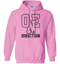 One Direction Hoodie - Athletic