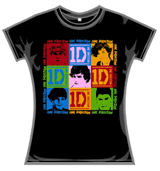 One Direction Tshirt - 9 Block