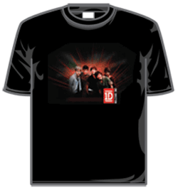 One Direction Tshirt - Group Photo Ray