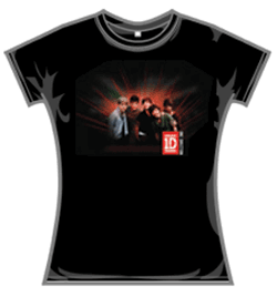 One Direction Tshirt - Group Photo Ray