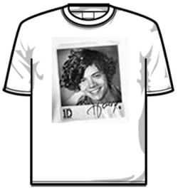 One Direction Tshirt - Harry Solo