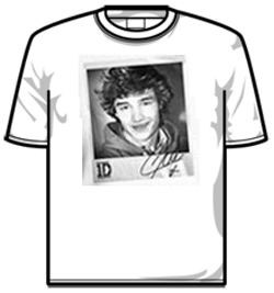 One Direction Tshirt - Liam Solo
