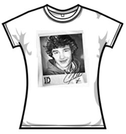 One Direction Tshirt - Liam Solo