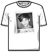 One Direction Tshirt - Louis Solo