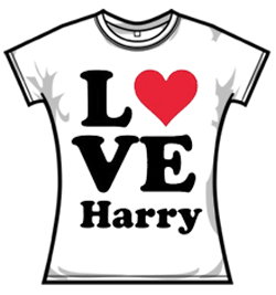 One Direction Tshirt - Love Harry