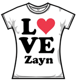 One Direction Tshirt - Love Zayn