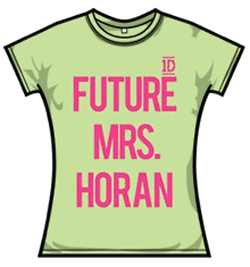 One Direction Tshirt - Mrs Horan