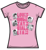 One Direction Tshirt - Names