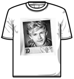 One Direction Tshirt - Niall Solo