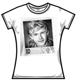 One Direction Tshirt - Niall Solo