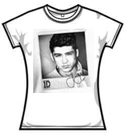 One Direction Tshirt - Zayn Solo