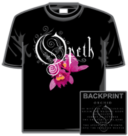 Opeth Tshirt - Orchid Lyric