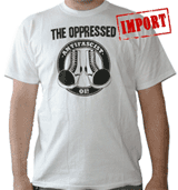 Oppressed Tshirt - Antifascist Oi! (white)