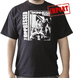 Oppressed Tshirt - Skinhead Times (black)
