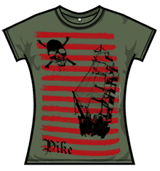 Pike Clothing Tshirt - Pirate Ship
