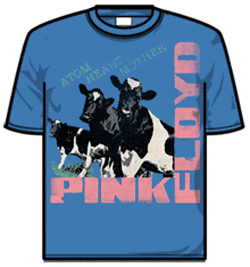 Pink Floyd Tshirt - Atom Cows