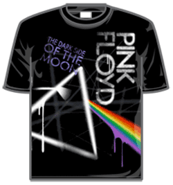 Pink Floyd Tshirt - Dark Graffiti