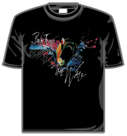 Pink Floyd Tshirt - Run Splatter
