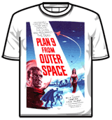 Plan 9 From Outer Space Tshirt - Classic Poster