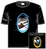 Portal Tshirt - 2 Portal