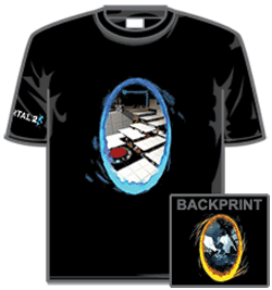 Portal Tshirt - 2 Portal