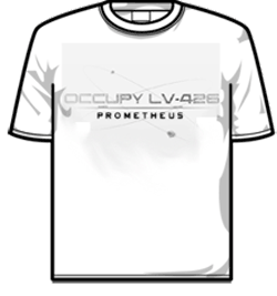 Prometheus Tshirt - Occupy