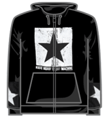 Rage Against The Machine Hoodie - Square Star Zip