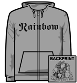Rainbow Hoodie - Long Live Rock N Roll