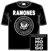 The Ramones Tshirt - Hey Ho