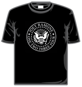 The Ramones Tshirt - Joey 1234 Seal