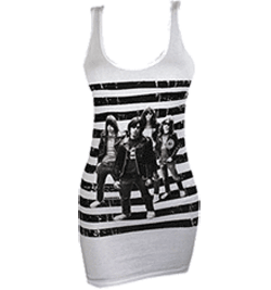 The Ramones Vest - Stripes Band