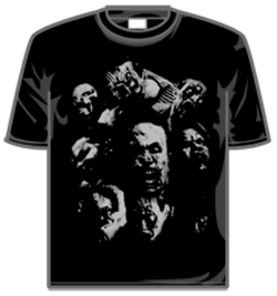 Resident Evil Tshirt - 6 Zombies