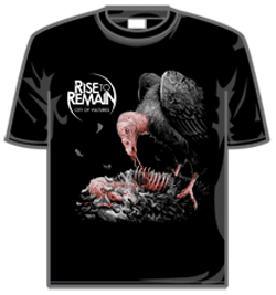 Rise To Remain Tshirt - City Of Vultures