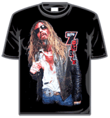 Rob Zombie Tshirt - Bloody Rob