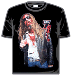 Rob Zombie Tshirt - Bloody Rob