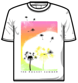 Rocket Summer Tshirt - Flowers
