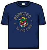 Rubiks Tshirt - Addicted To
